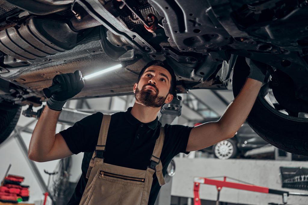 How to prevent rust from spreading under car