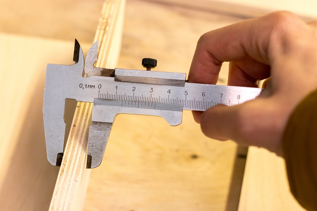 Can I use a caliper to measure soft materials