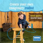 Pre-Tied Lasso Rope for Kids: Easy and Safe for Practice